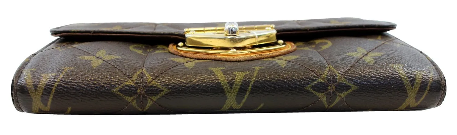 LOUIS VUITTON Monogram Canvas Sarah Etoile Wallet