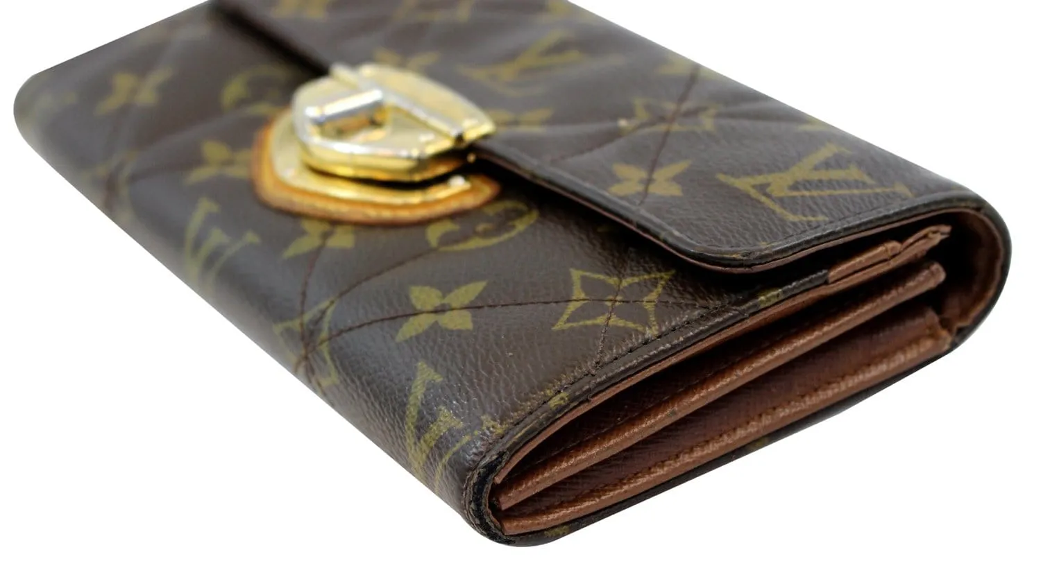 LOUIS VUITTON Monogram Canvas Sarah Etoile Wallet