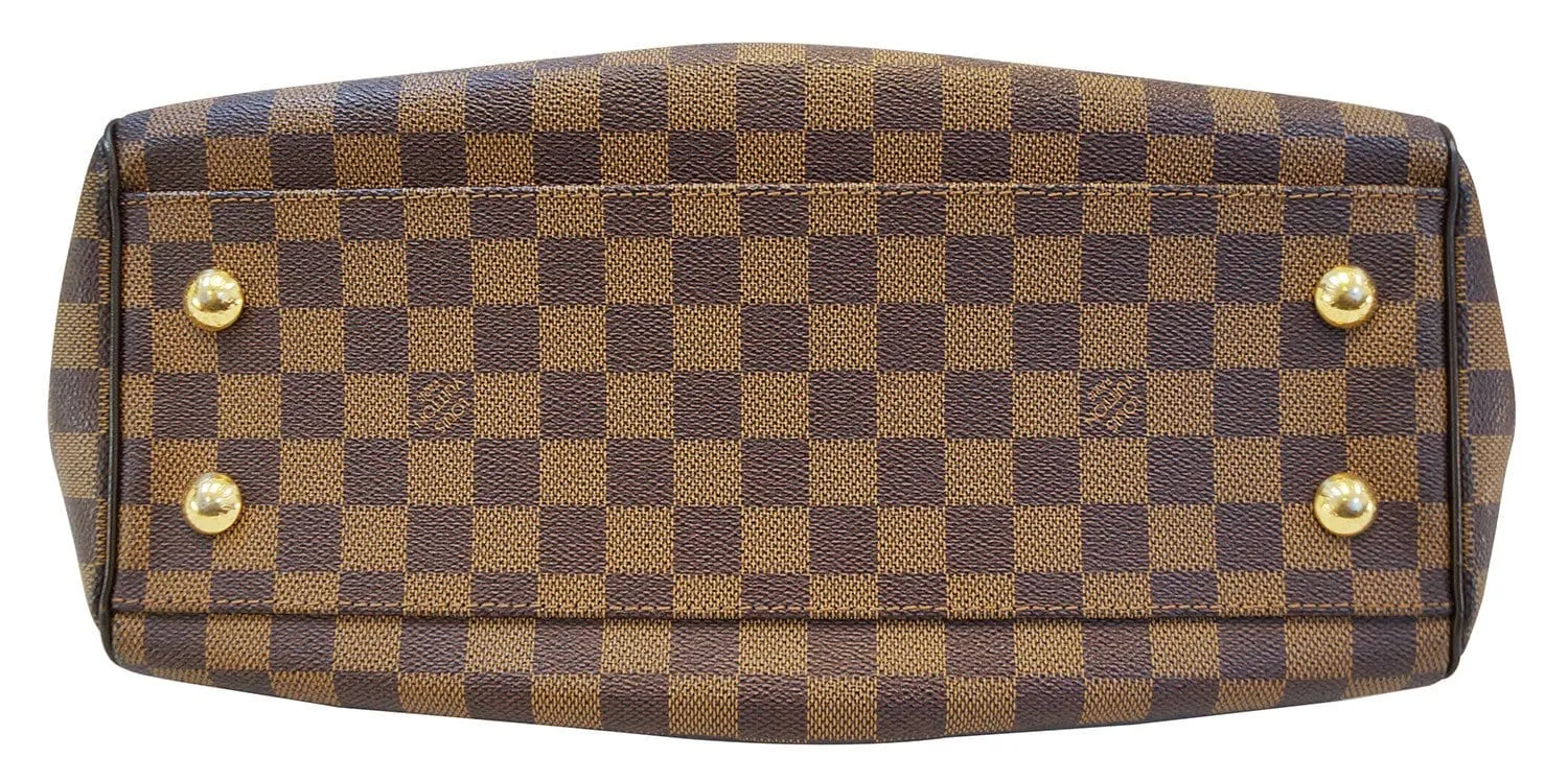 LOUIS VUITTON Trevi PM Damier Ebene 2way Shoulder Handbag