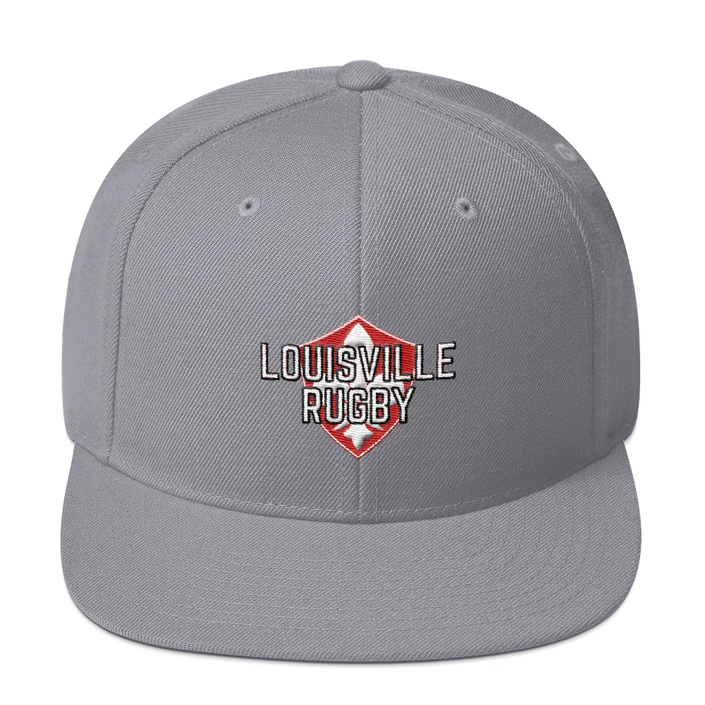 Louisville Large Crest Logo Snapback Hat
