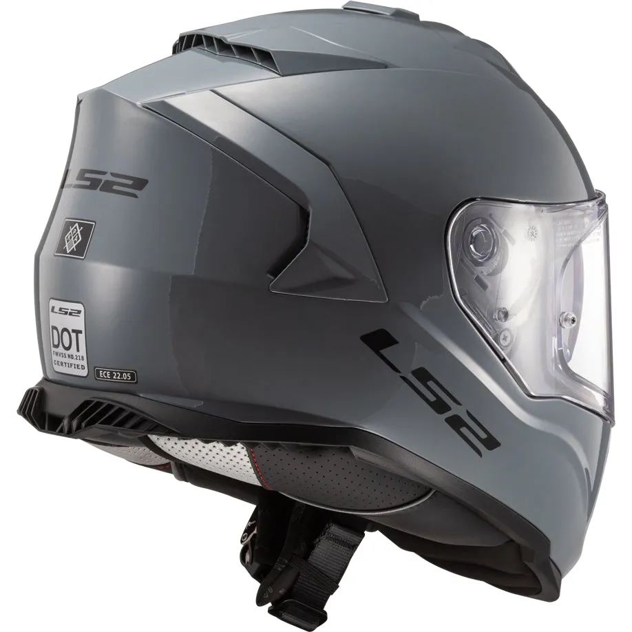 LS2 Helmets Assault Solid Motorcycle Full Face Helmet