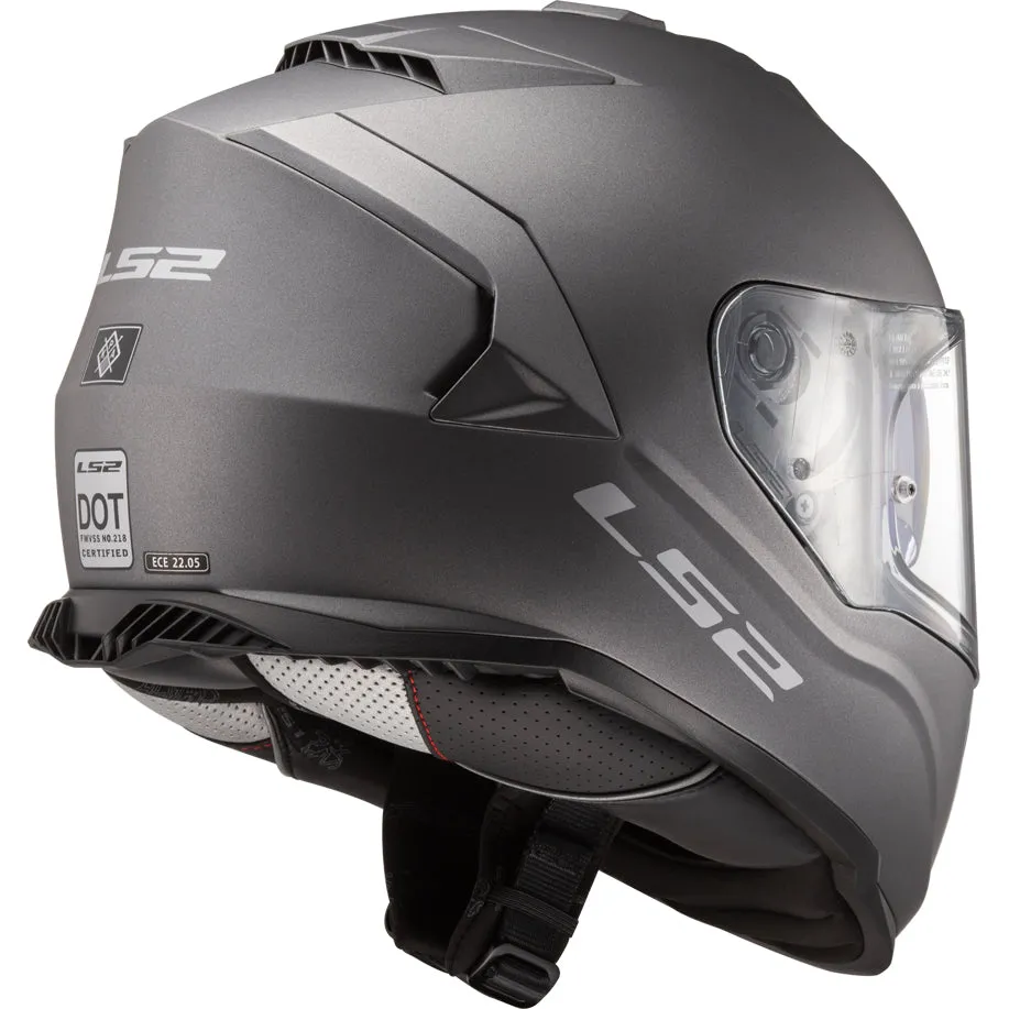 LS2 Helmets Assault Solid Motorcycle Full Face Helmet