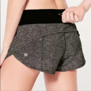 Lululemon Gray Speed Up Shorts