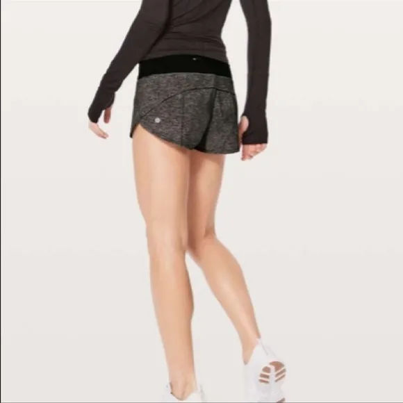 Lululemon Gray Speed Up Shorts