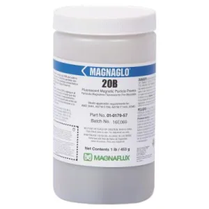 Magnaflux Magnaglo 20B Wet Method Preblended Dry Mixes, 1 lb, Container, Brown, 01-0179-71