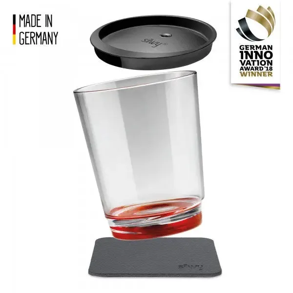 Magnetic Drinking Cup Triple Ready Red By Silwy