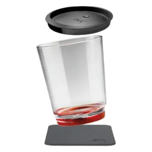 Magnetic Drinking Cup Triple Ready Red By Silwy