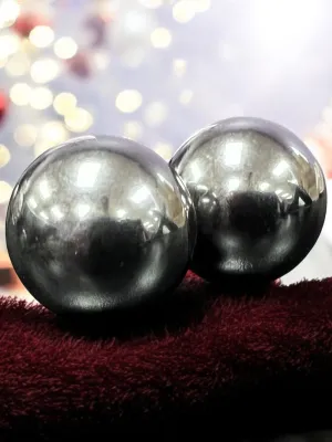 Magnetic Hematite Sphere Pair
