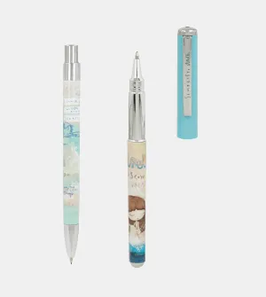 Mediterranean pen and mechanical pencil set