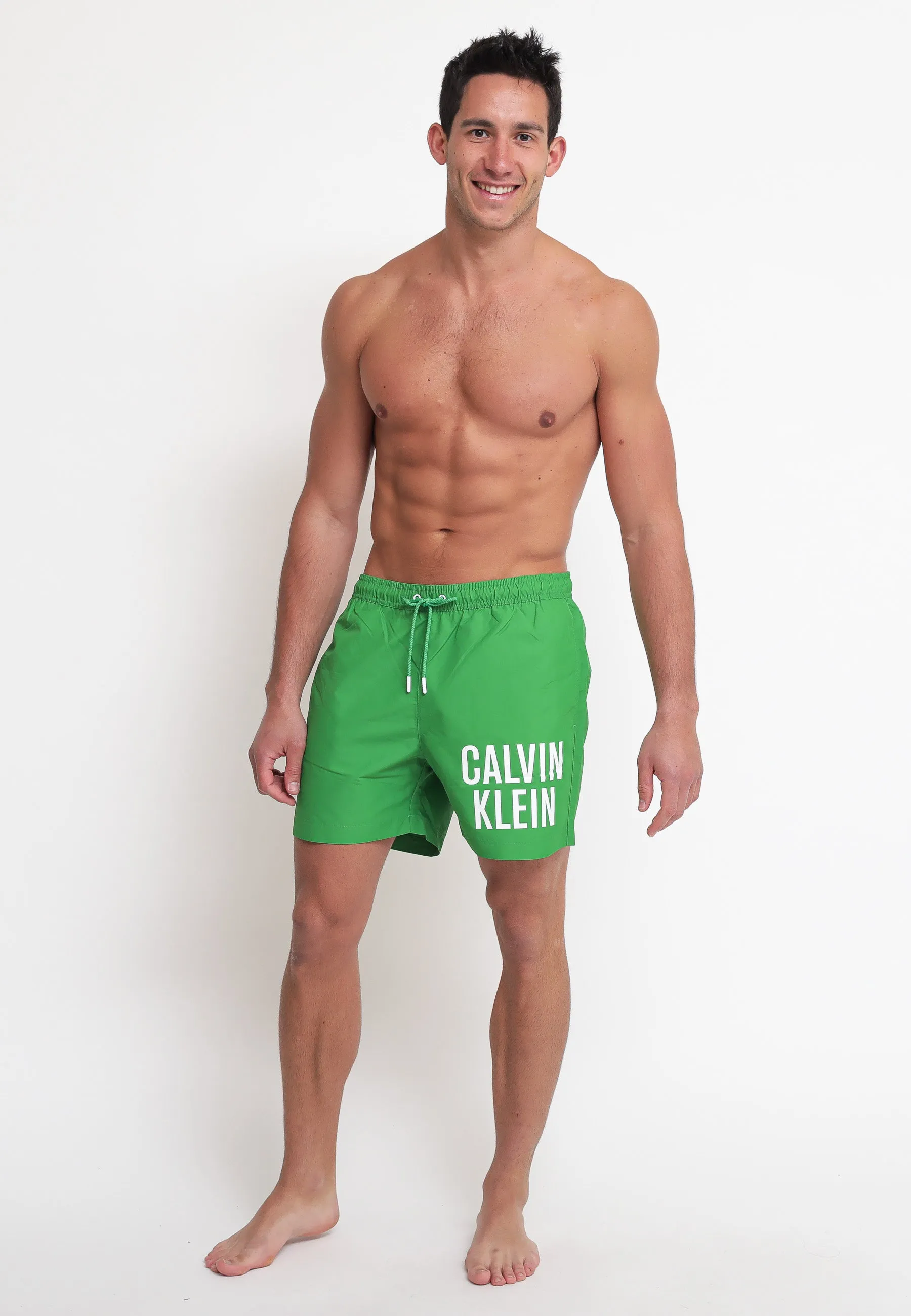 Medium Drawstring - Green Apple