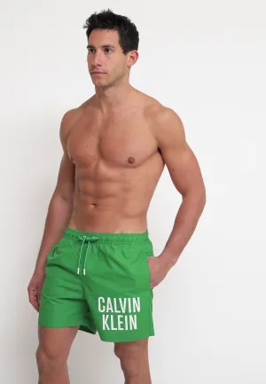Medium Drawstring - Green Apple