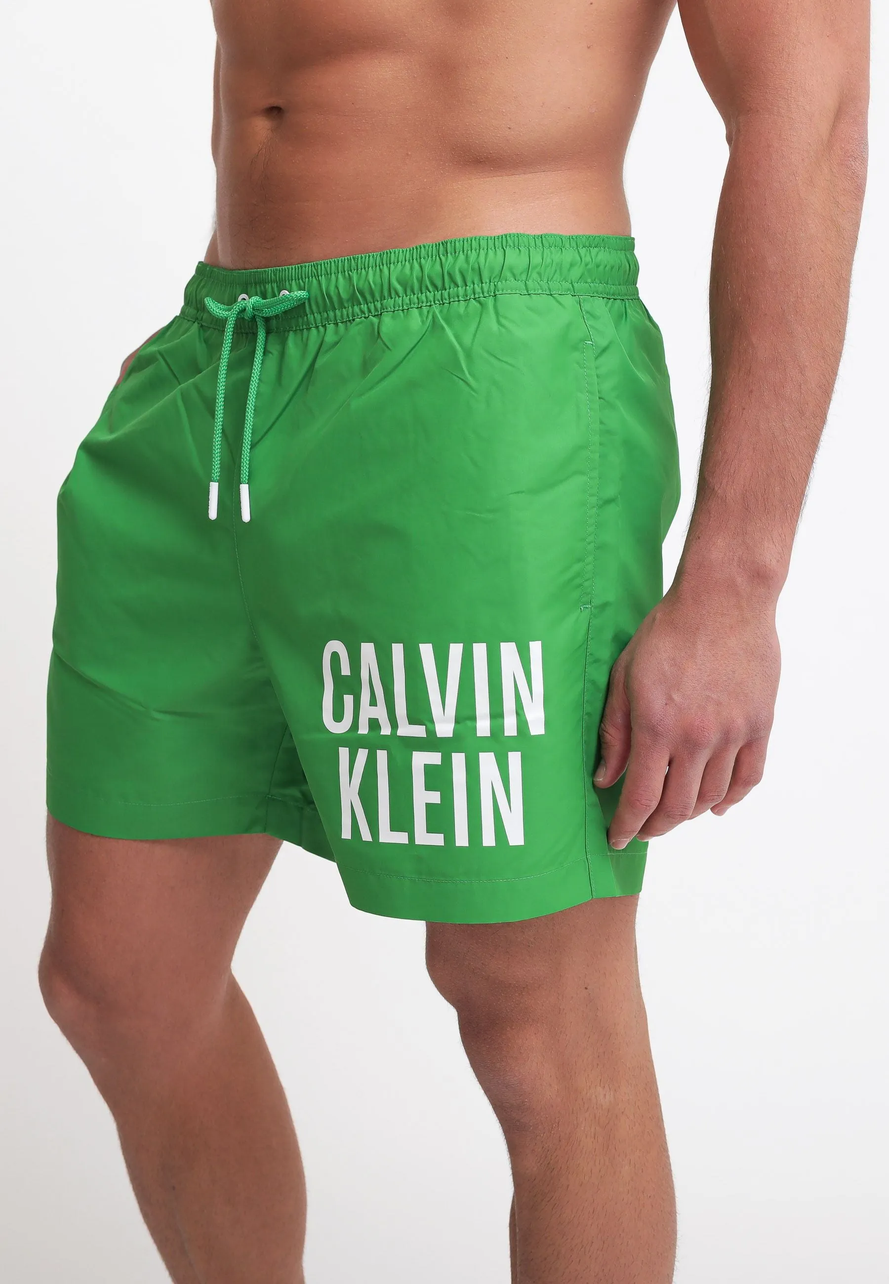 Medium Drawstring - Green Apple