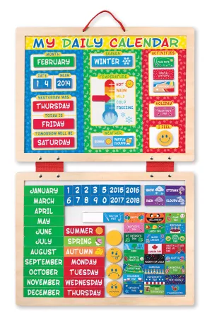 Melissa & Doug My Daily Magnetic Calendar