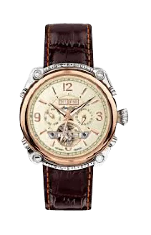 Men's Montgomery Fine Automatic Timepiece Cream Dial Watch