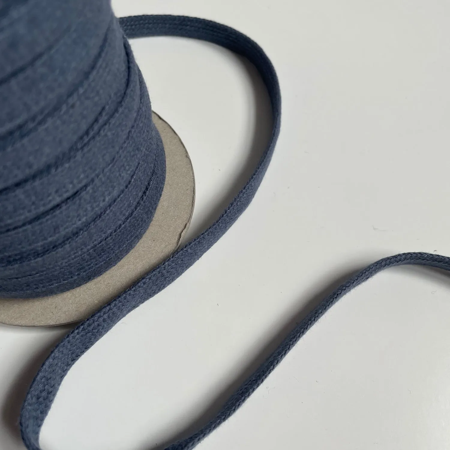 Merchant & Mills : Recycled Cotton Drawstring Webbing