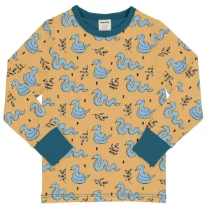 Meyadey Long Sleeve Top - Sneaky Snake