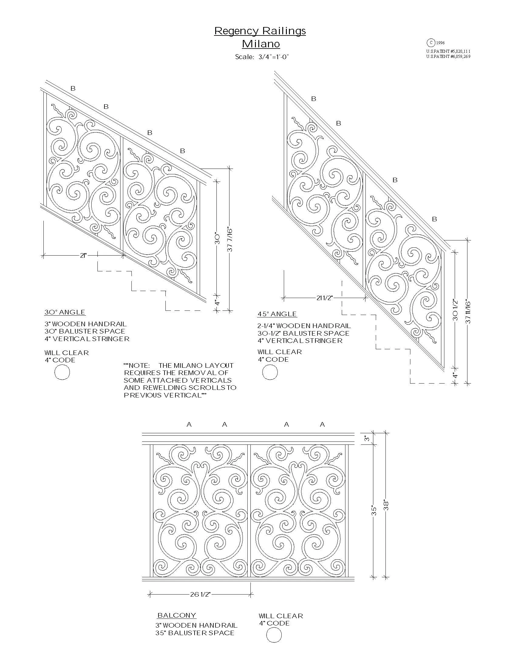 Milano Series - B2 Curved Pitch Panel