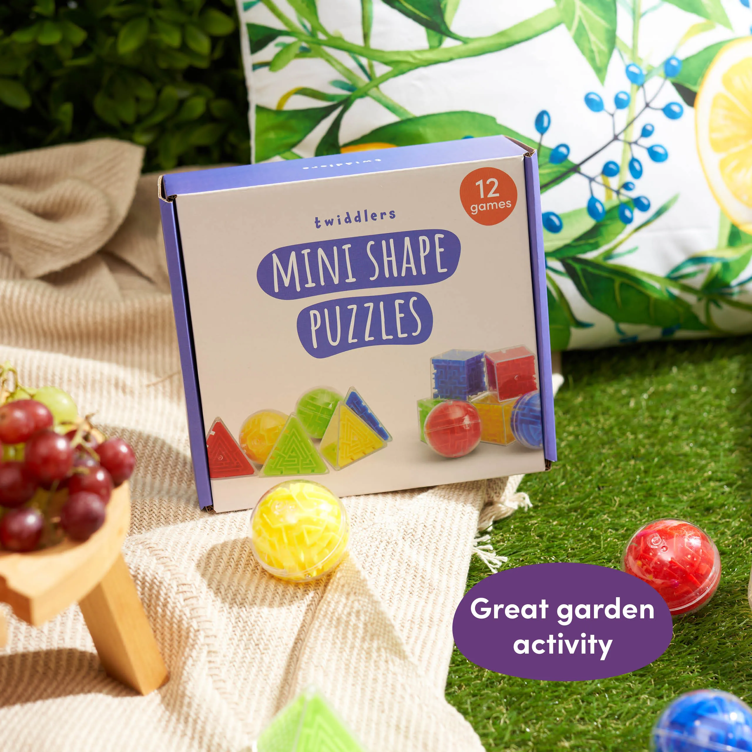 Mini Brain Teaser Shape Puzzles