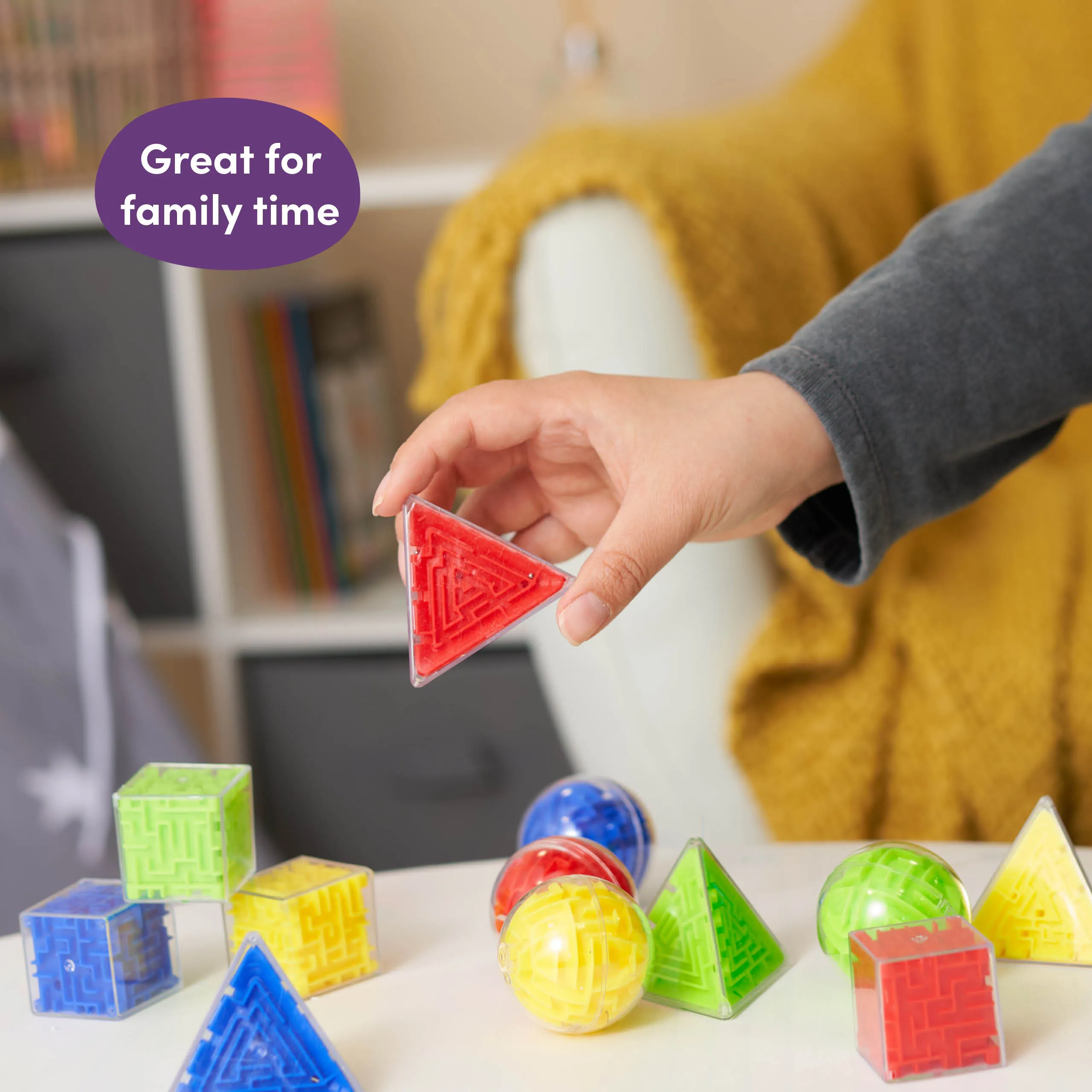 Mini Brain Teaser Shape Puzzles