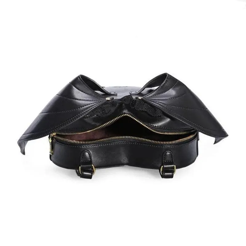 Mini Heart with Bat Wings Backpack