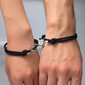 Minimalistic Magnetic Rope Bracelets Set