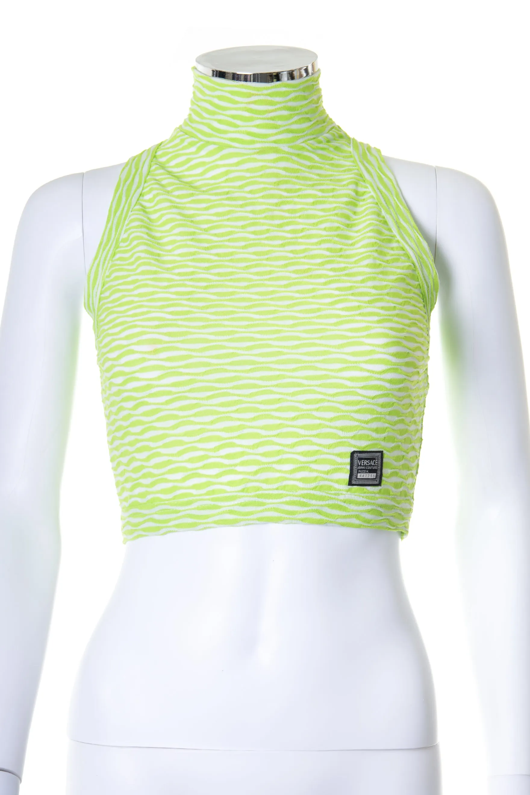 Mock Turtleneck Crop Top