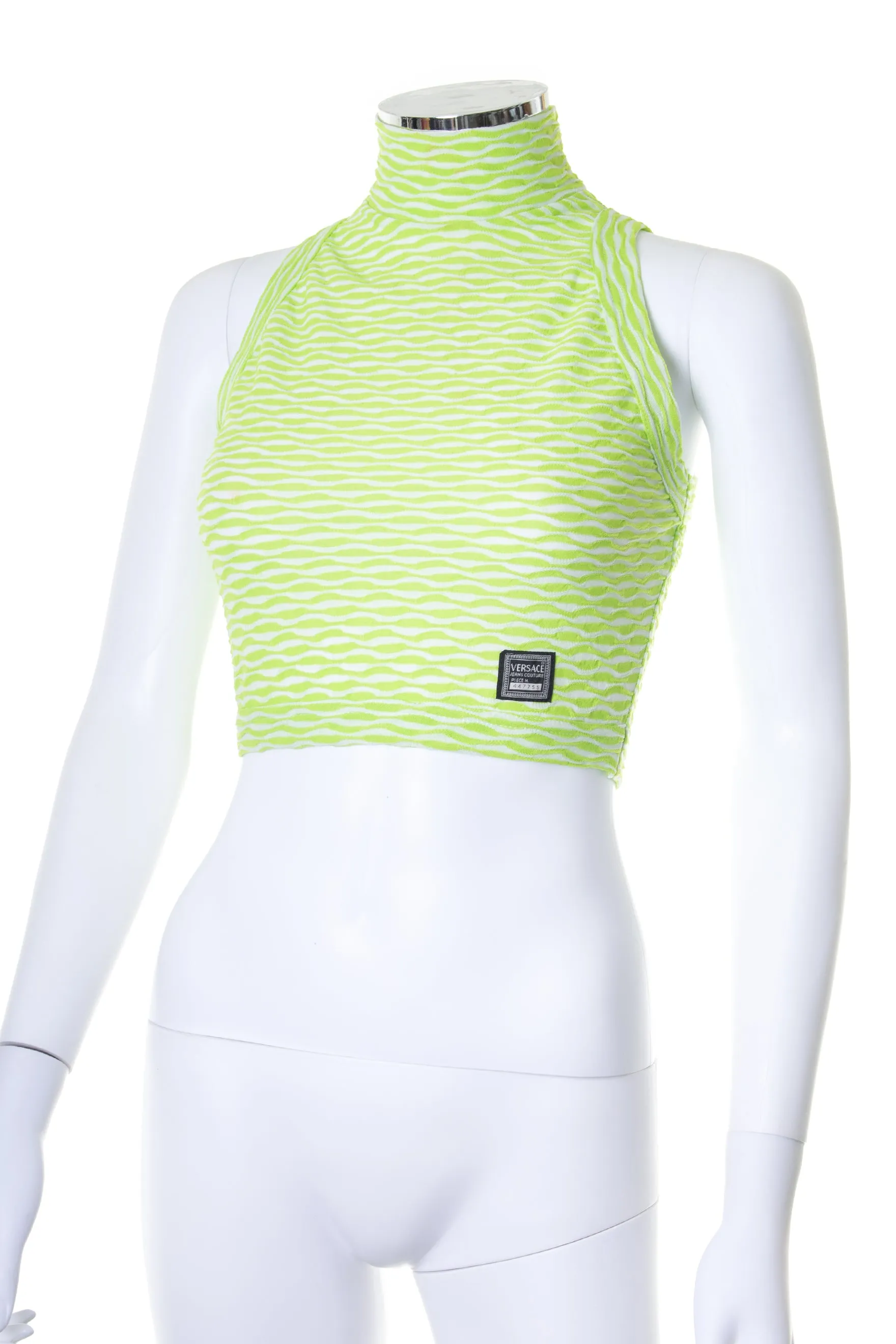 Mock Turtleneck Crop Top