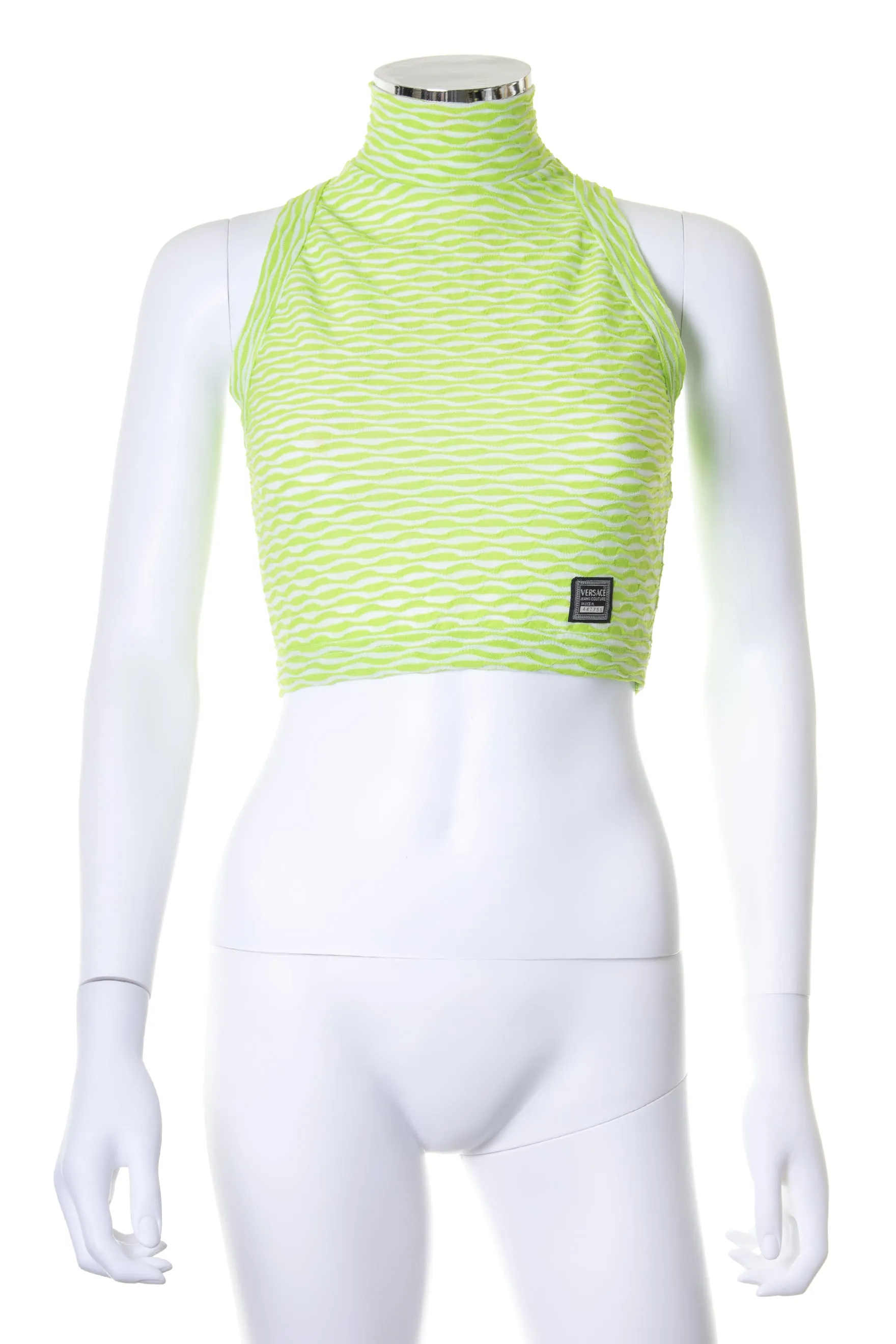 Mock Turtleneck Crop Top