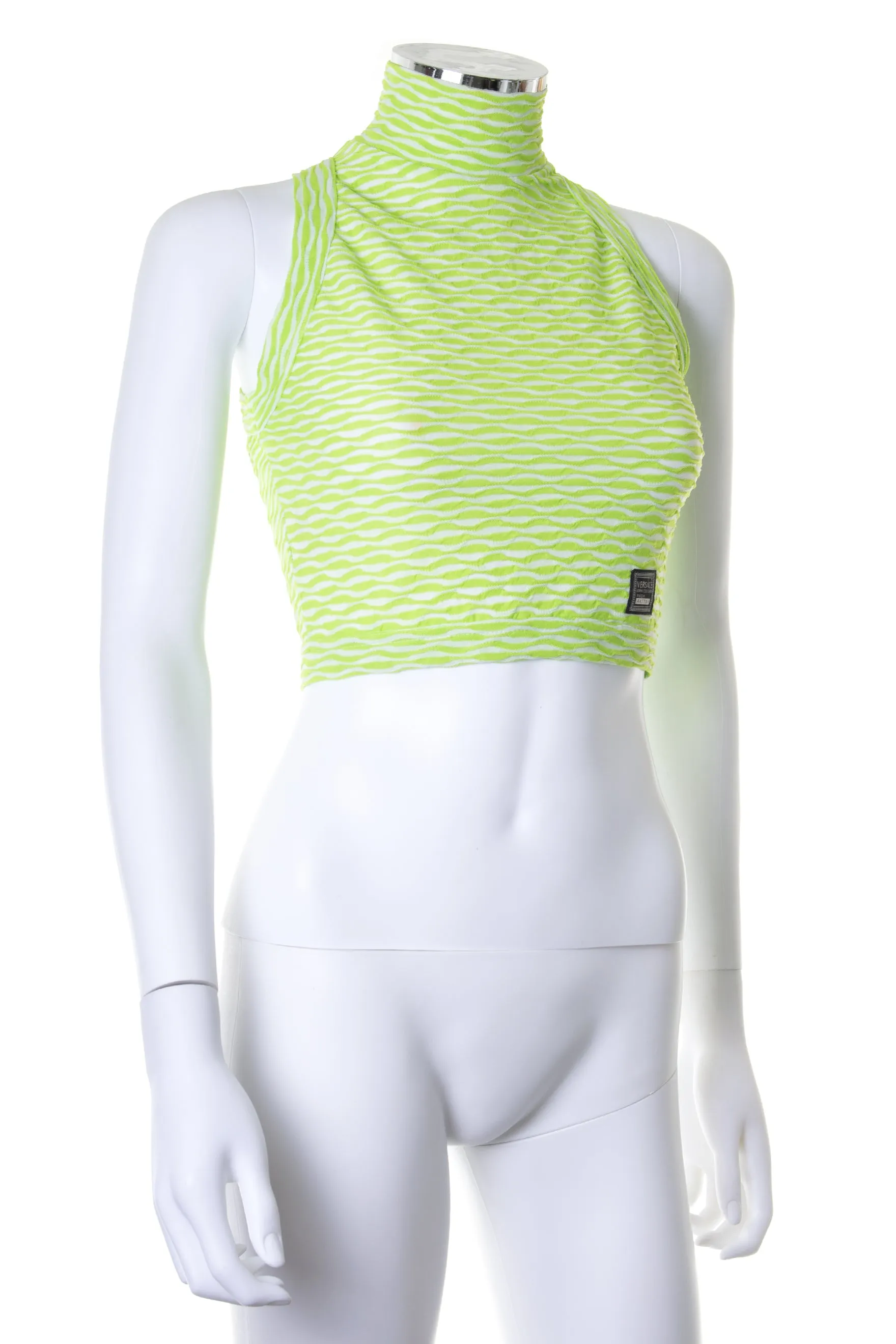 Mock Turtleneck Crop Top