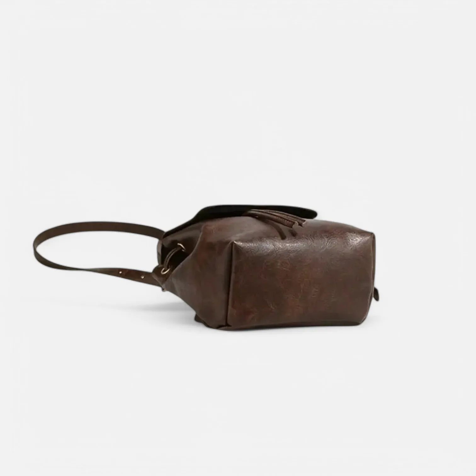 Monacogents | Mini PU Leather Drawstring Backpack