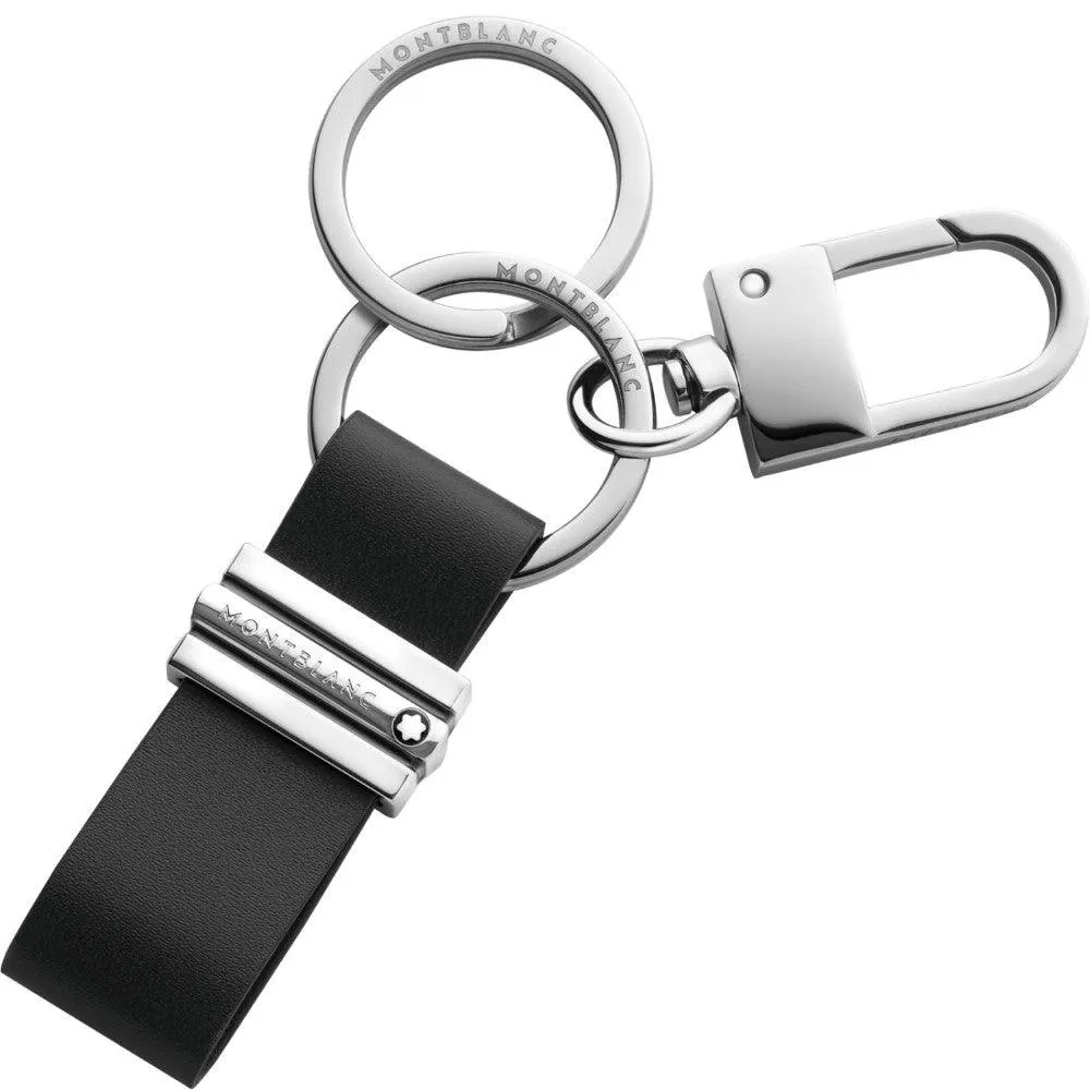Montblanc Keychain with rings and hook Meisterstück Black 118321