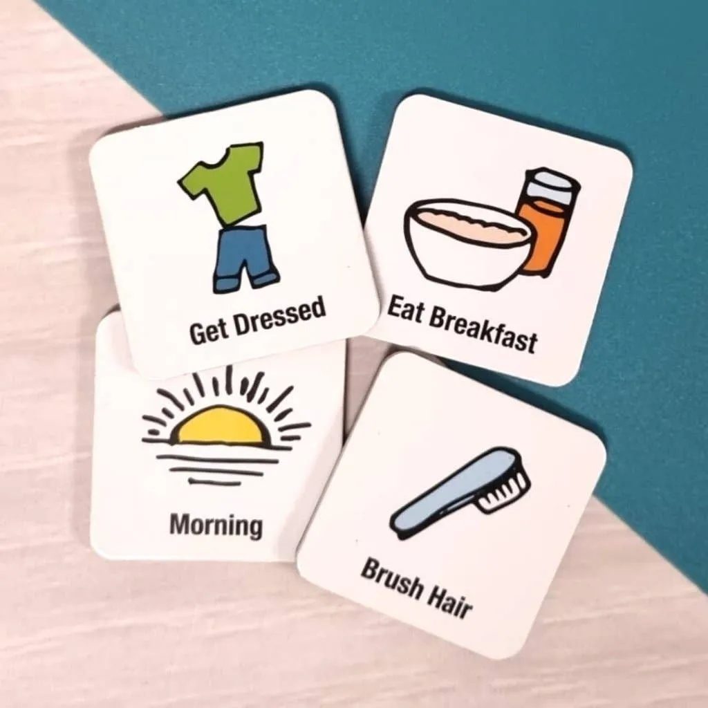 Morning & Evening Routine Chart Set (A4)