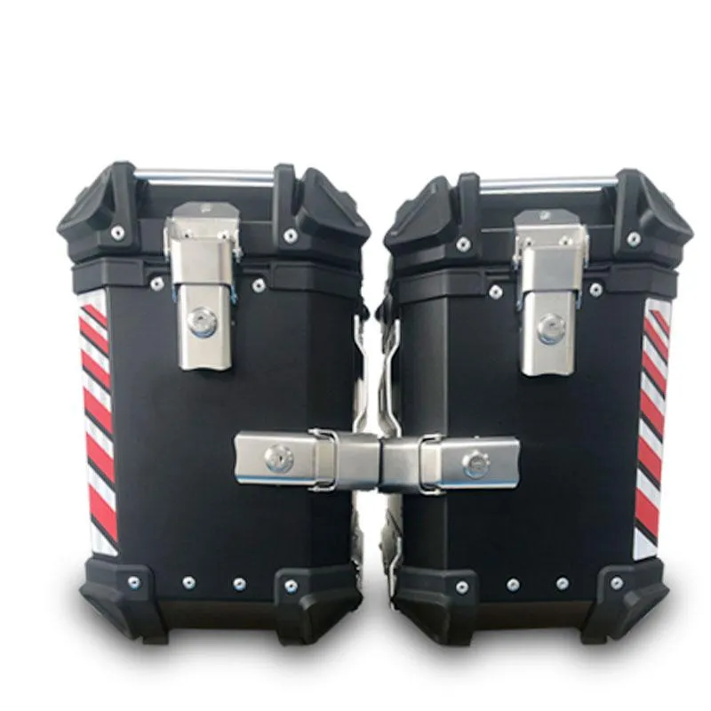 Motorcycle Pannier Box 38L x 2