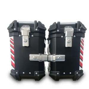 Motorcycle Pannier Box 38L x 2