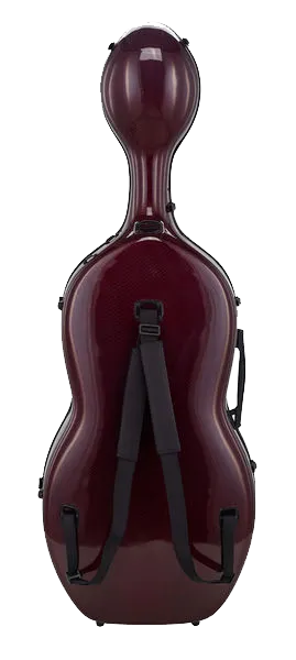 Musilia S2 Cello Case 3.2kg Transparent Red