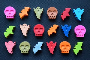Natural Beeswax Crayons - Halloween Box of 8