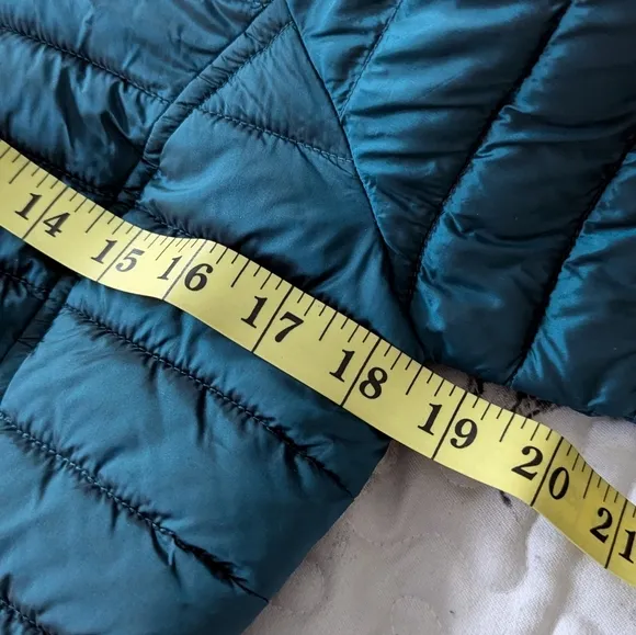 Nautica metallic puffer jacket