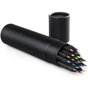 NEW 24 Pcs Coloured Pencils - Soft Core Pencil Crayons - School Supplies, Arts and Crafts, Gifting