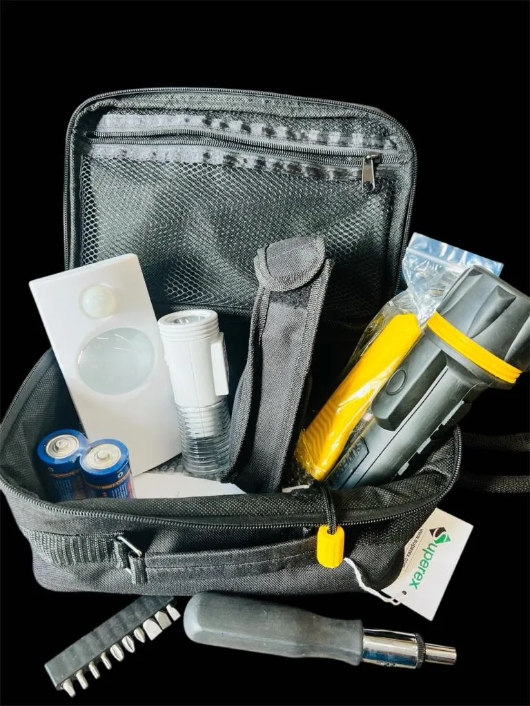 New Home Essentials Preparedness Kit in zippered bag!