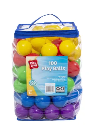 New in Bag! Playday 100 Piece Play Balls