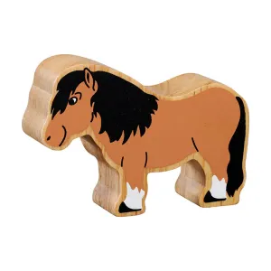NEW Natural brown shetland pony