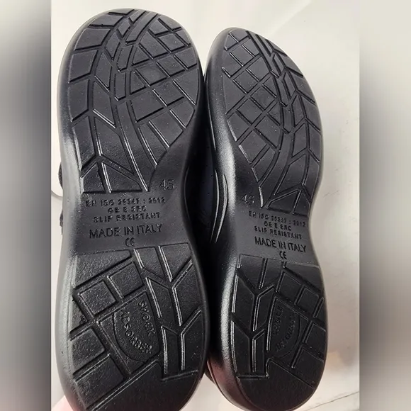 New Schawos Comfort Shoe Black Orthopedic Stretch Diabetic Shoe Size 11.5