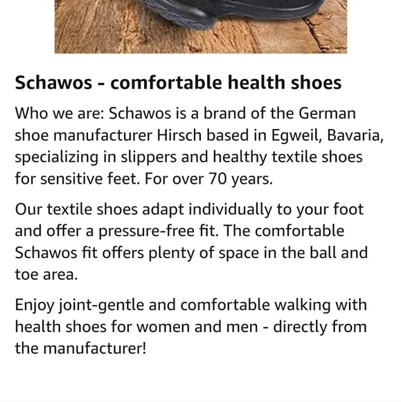 New Schawos Comfort Shoe Black Orthopedic Stretch Diabetic Shoe Size 11.5