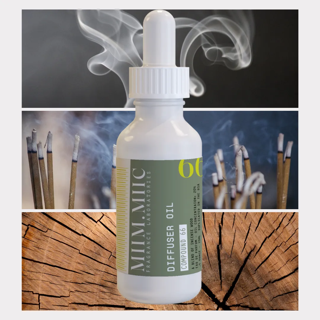 No 66 INCENSE WOOD Diffuser Oil
