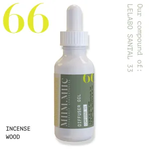 No 66 INCENSE WOOD Diffuser Oil