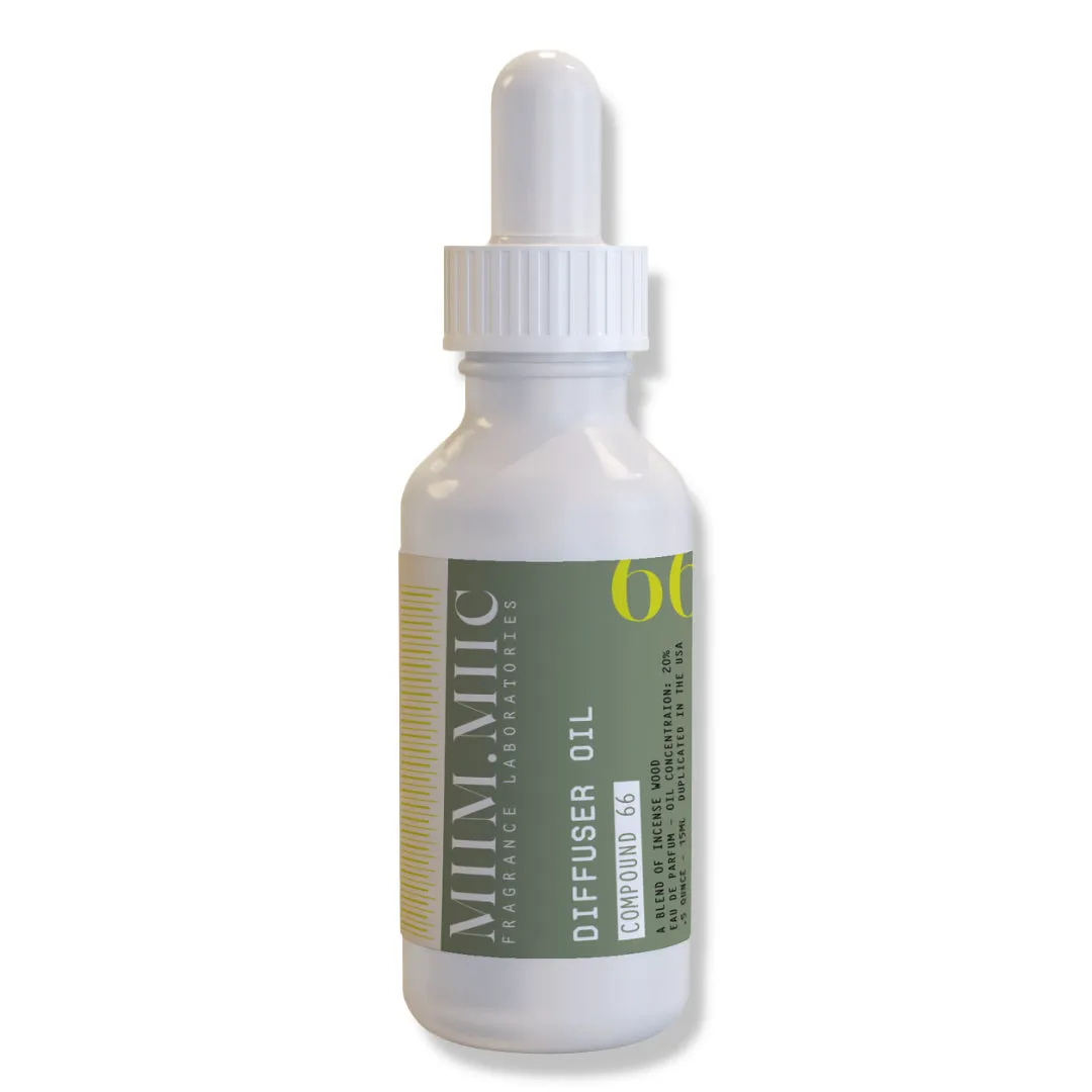 No 66 INCENSE WOOD Diffuser Oil
