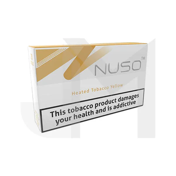 NUSO Heated Tobacco Sticks Strength 4 - 20 Sticks