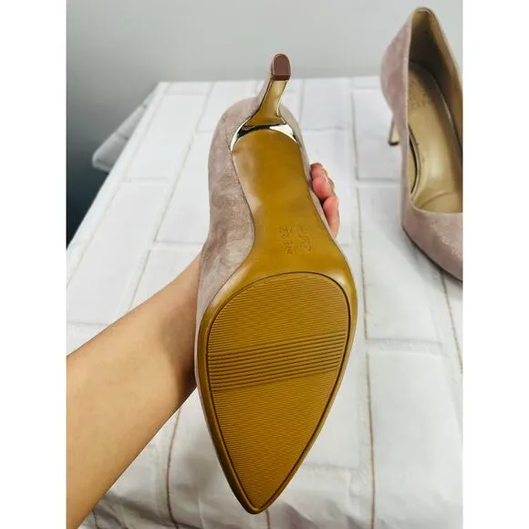 NWT Naturalizer Natalie blush pink shimmery pumps size 9.5M