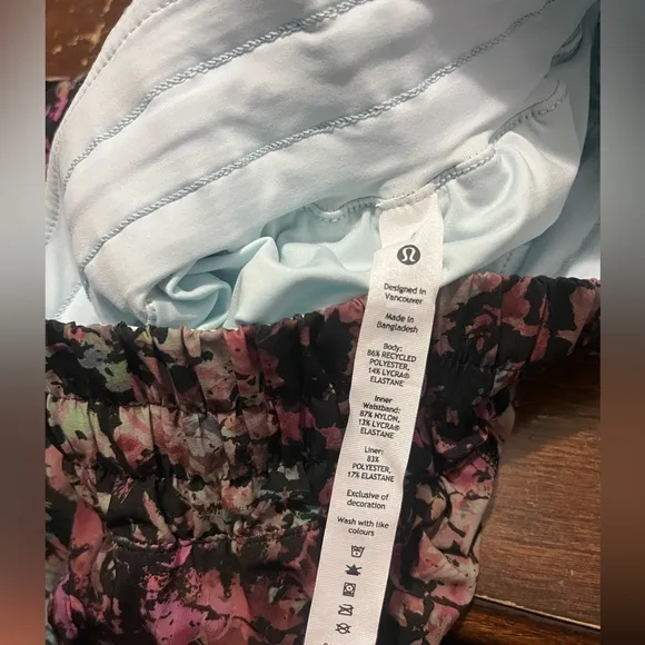 NWT Track That Mid-Rise Lined Short 5&quot; Size 2