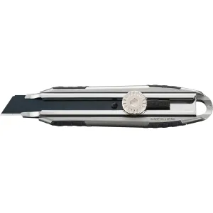 Olfa 18mm Heavy Duty Aluminum Rubber Grip Ratchet Ratchet Wheel Utility Knife (MXP-L)